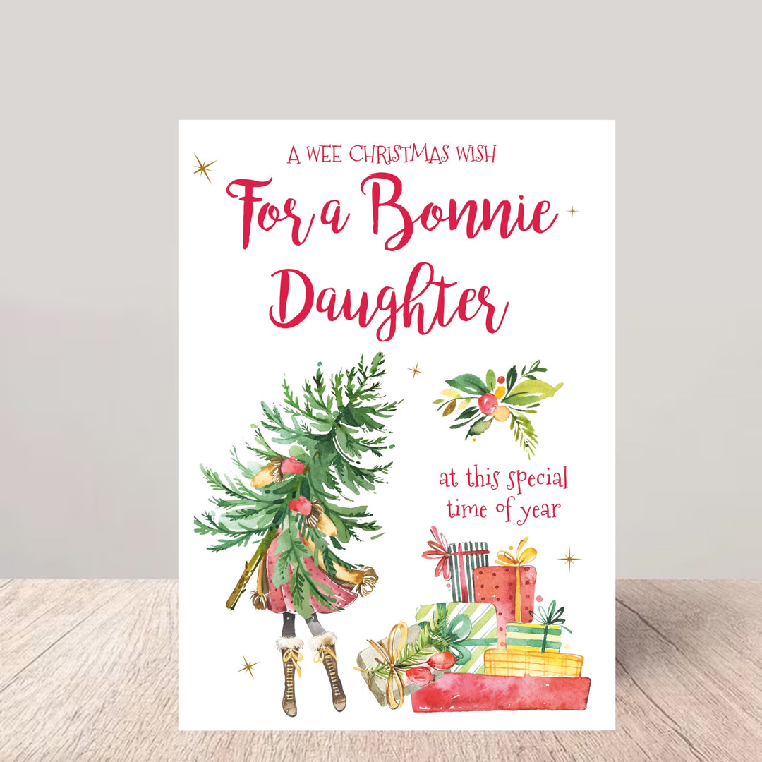 Bonnie daughter  Christmas Card - Tree