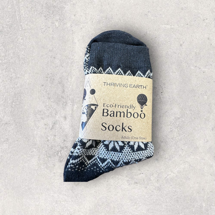 Midnight Bamboo Socks - Thriving Earth