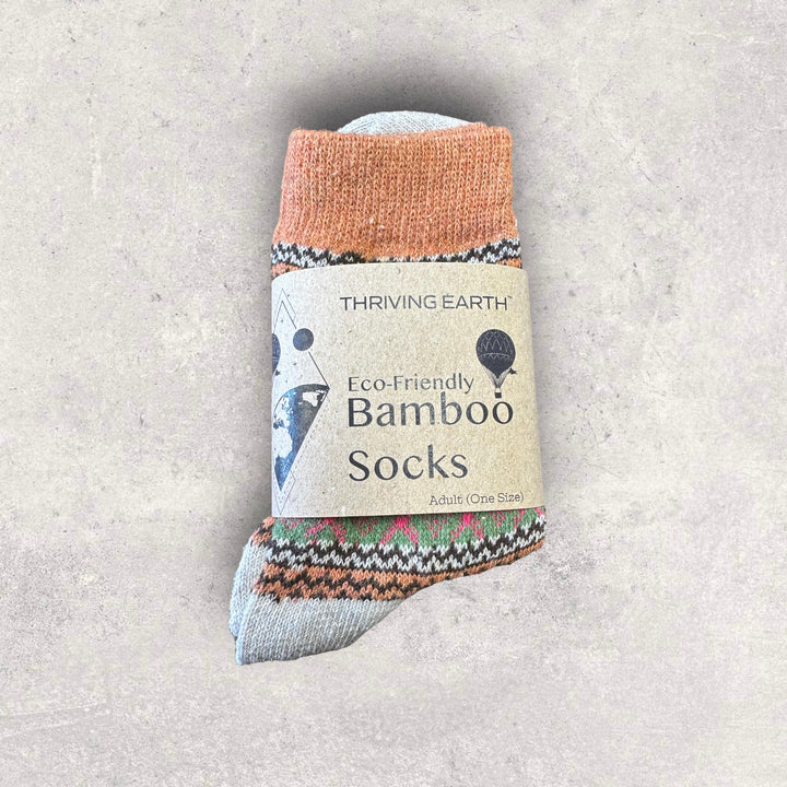 Mulberry Bamboo Socks - Thriving Earth