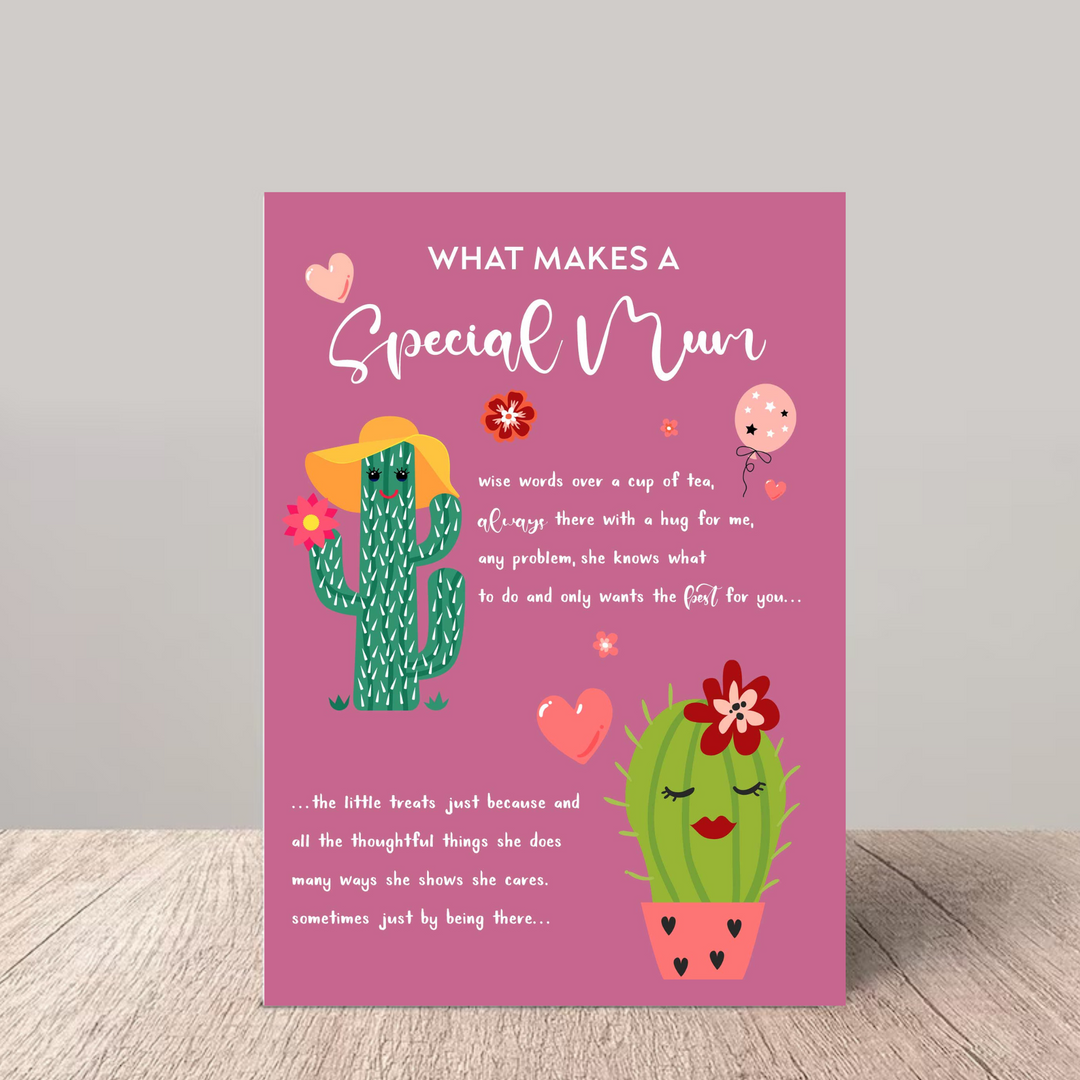 Special Mum Birthday Card
