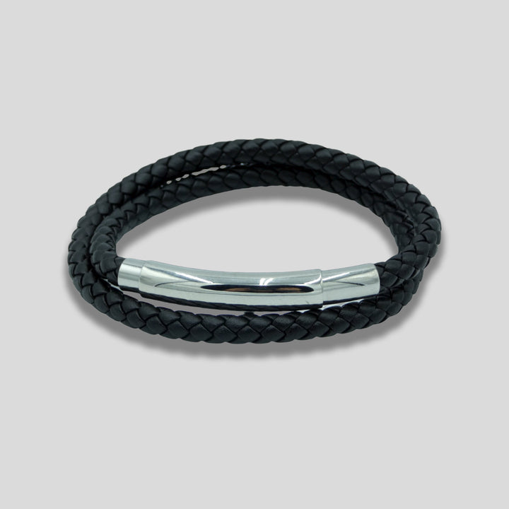 Unisex Leather Wrap Bracelet