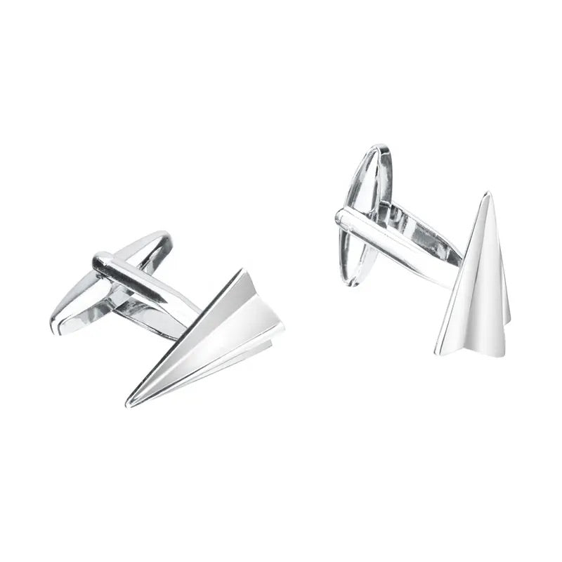 Paper Airplane Cufflinks