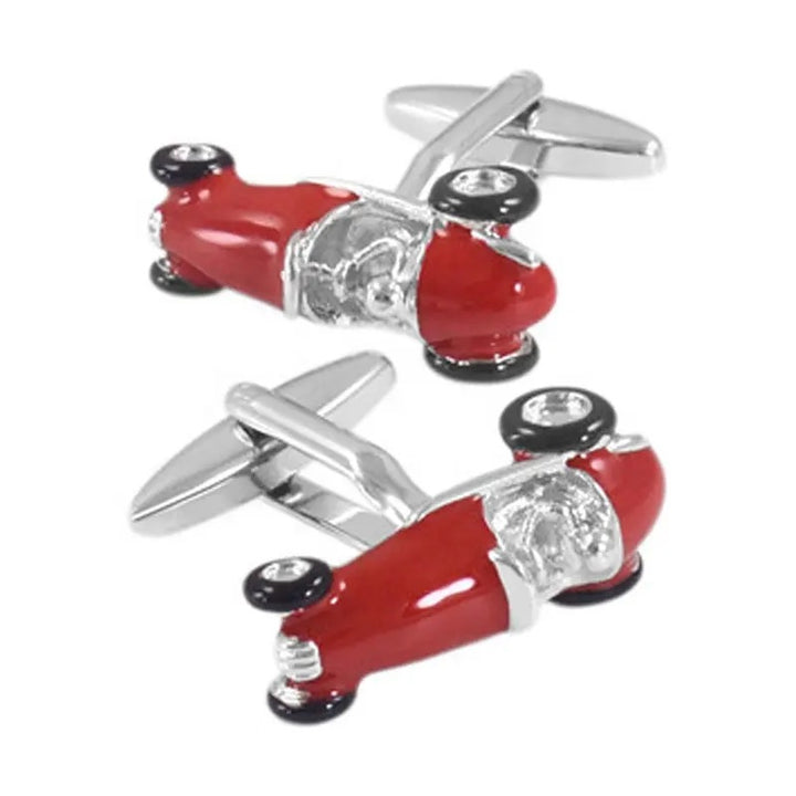 Red Race Car Cufflinks