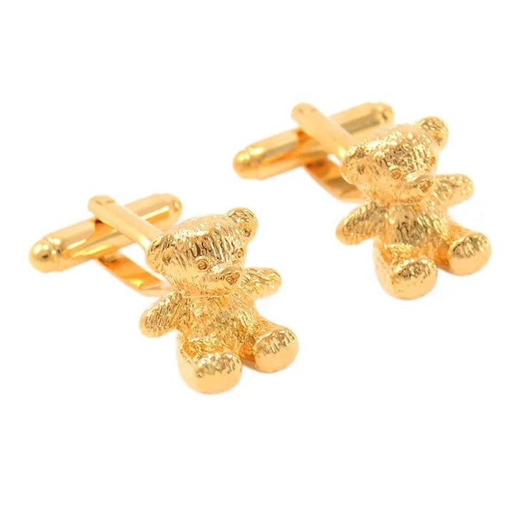 Gold Bear Cufflinks