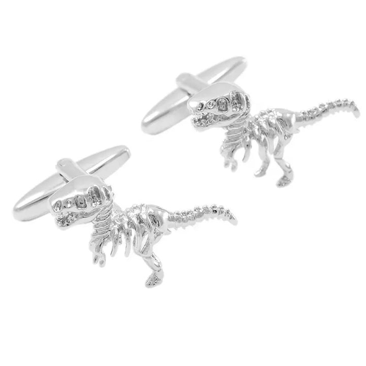 Silver T-Rex Cufflinks