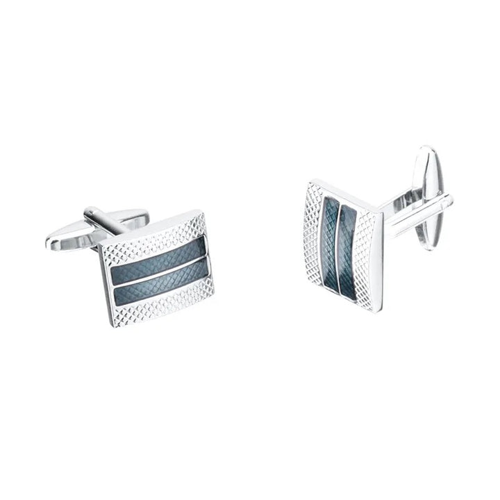 Indigo Enamel Cufflinks