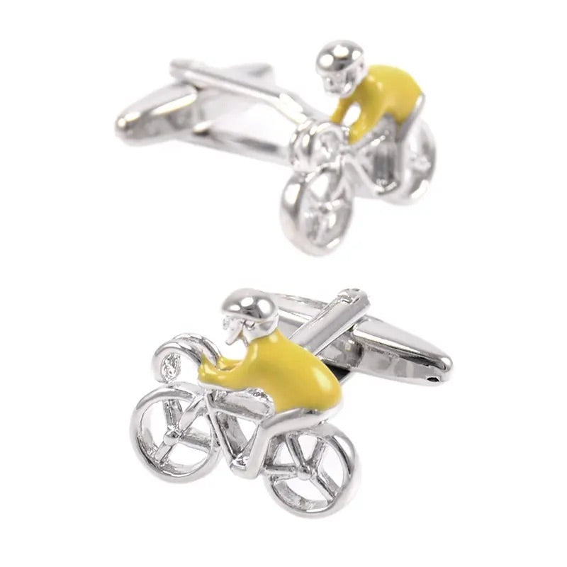 Cyclist Cufflinks