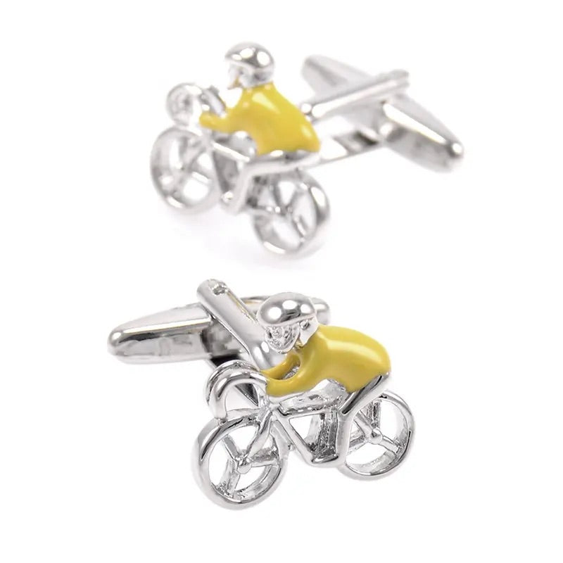 Cyclist Cufflinks