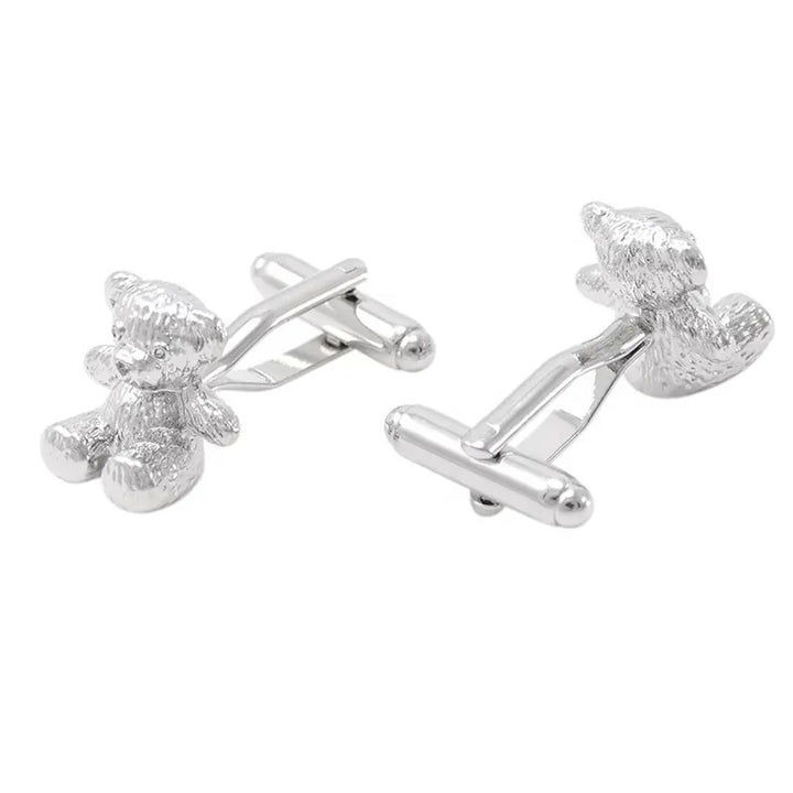 Silver Bear Cufflinks