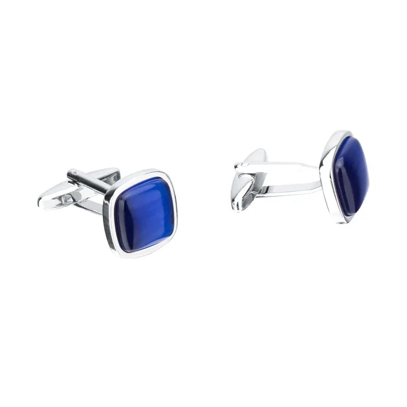 Blue Opal Cufflinks