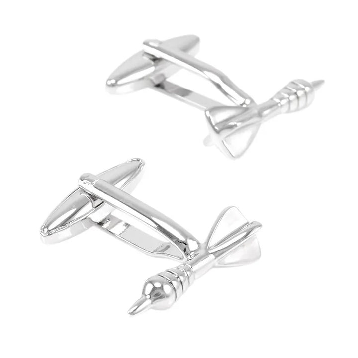 Silver Darts Cufflinks