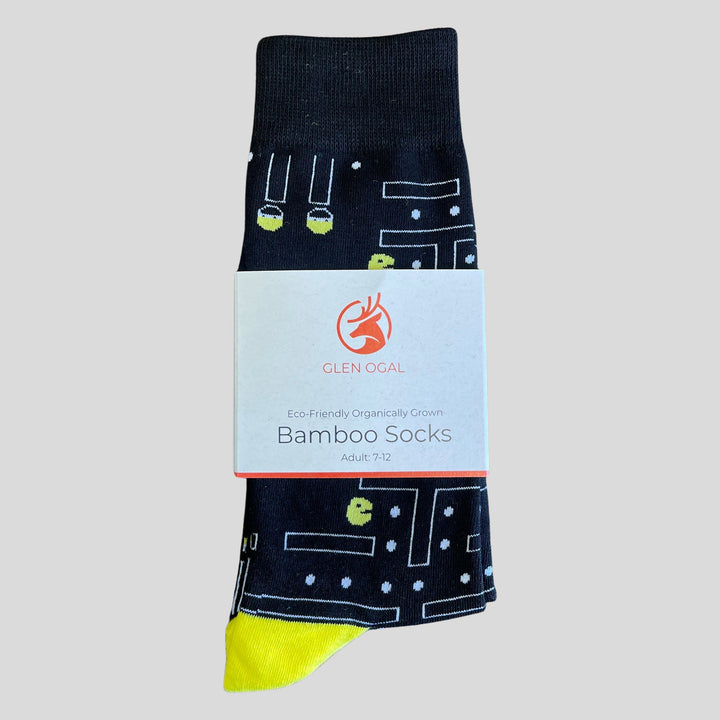 Pacman Bamboo Socks